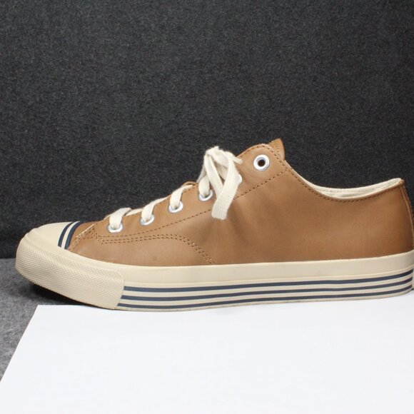 Pro Keds Super 69r Eco Vachetta Oatmeal Brown Leather Sneakers Men's Size 11 - Picture 6 of 13